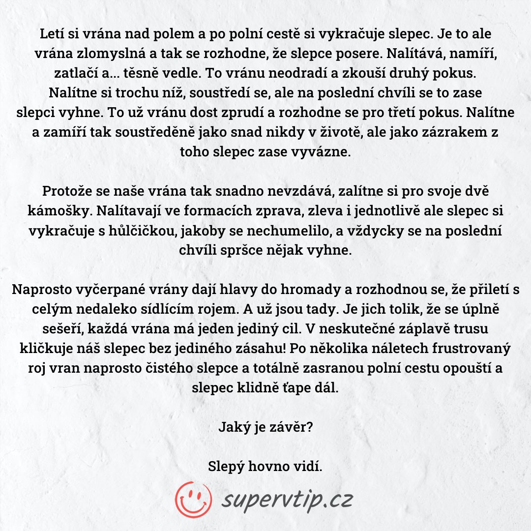 Vtip 10075 - supervtip.cz