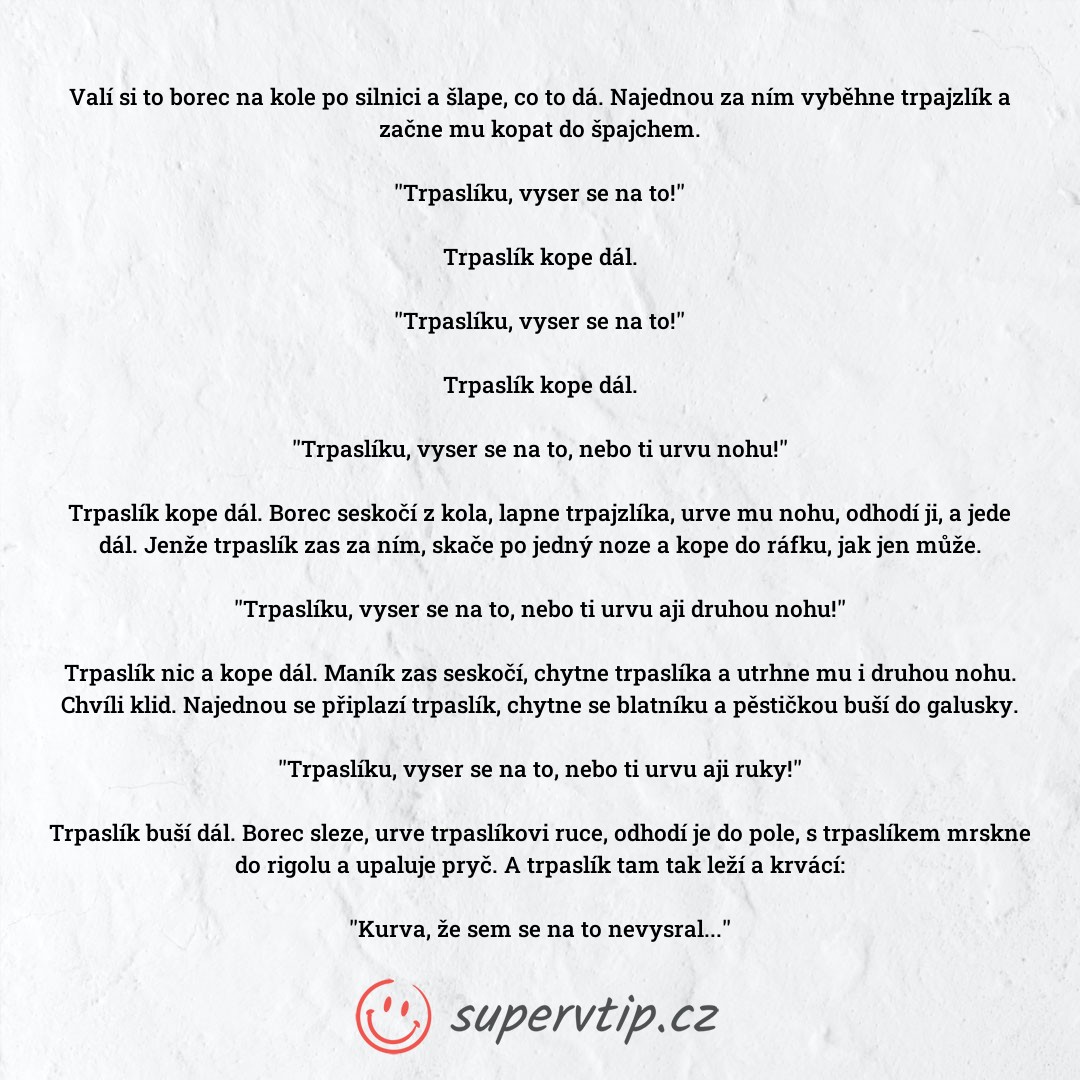 Vtip 10085 - supervtip.cz