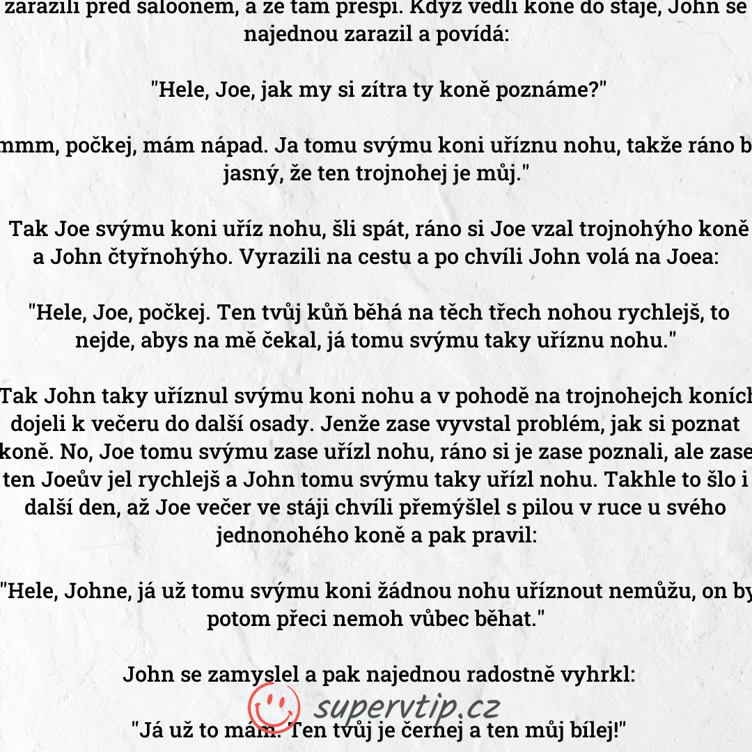 Vtip 10087 - supervtip.cz