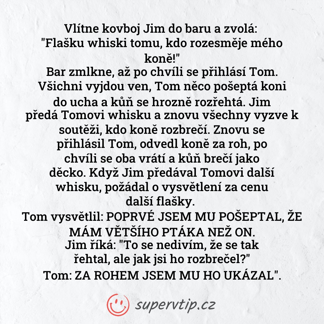 Vtip 3582 - supervtip.cz