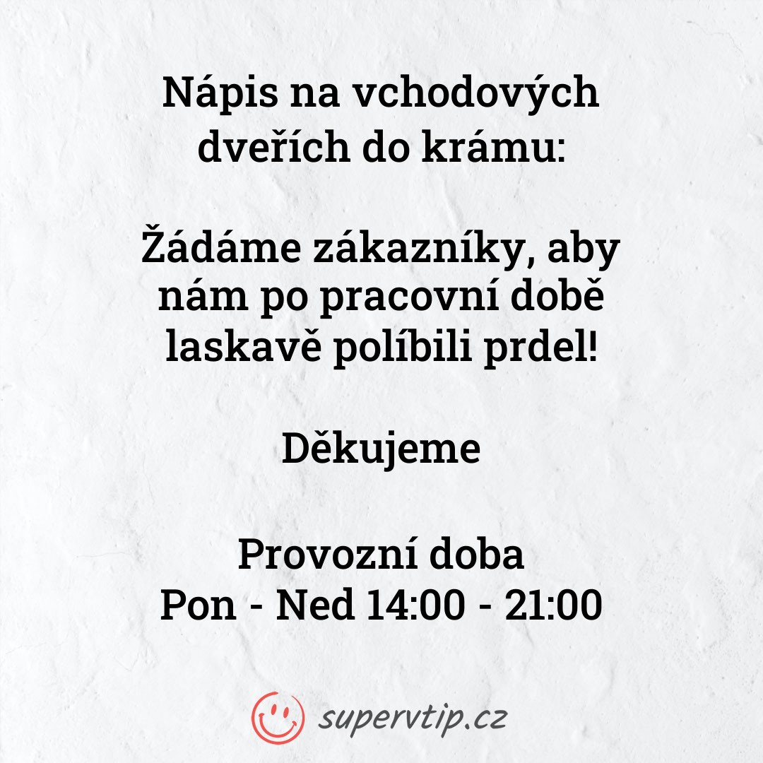 Vtip 588 - supervtip.cz